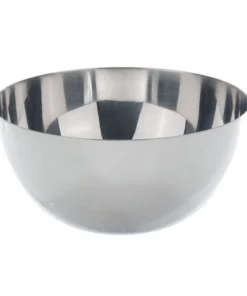 Miska s guľatým dnom, nerezová, rôzne rozmery a objemy