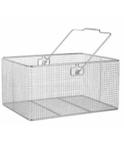 Drôtený kôš hranatý s rúčkou 400x300x200mm, 1 ks