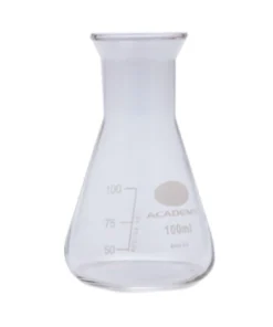 Banka kužeľová podľa Erlenmeyera, širokohrdlá, rôzne objemy, ACADEMY, 1 ks