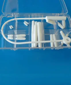 Miešadlo magnetické, kuželové + vyťahovač, sada, PTFE, 20 ks + 1 ks