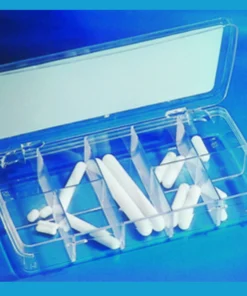 Miešadlo magnetické, hladké, sada, PTFE, 18 ks