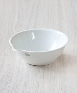 Miska odparovacia s rovným dnom a výlevkou, rôzne objemy, 1 ks