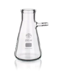 Fľaša odsávacia so sklenenou olivkou, rôzne objemy, SIMAX, 1 ks