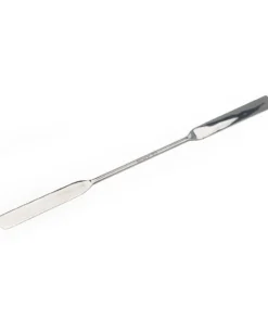 Špachtľa obojstranná ohnutá, nerezová, rôzne dĺžky a šírky čepelí, 1 ks