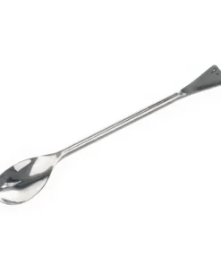 Lyžička široká viacúčelová so špachtľou, nerezová, rôzne dĺžky, 1 ks