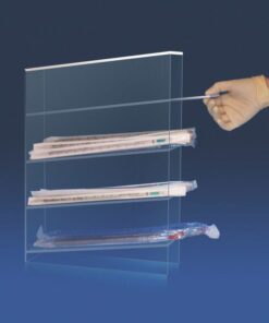 Zásobník na pipety s veľkou kapacitou extračíry, PMMA, 1 ks