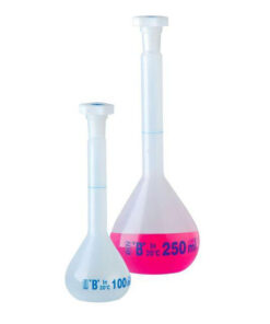 Banka odmerná, PP, s uzáverom, rôzne objemy, 1 ks