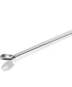 Lyžička otvorený spodok, nerezová, dĺžka 200 mm,  šírka lyžičky 25 mm, 1 ks