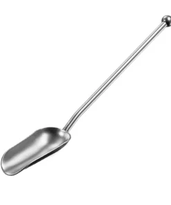 Lopatka navažovacia, nerezová, dĺžka 200 mm, šírka lyžičky 30 mm, 1 ks