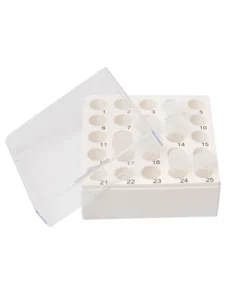 Kryobox pre mikroskúmavky 5 ml, 25-miestny, LABSOLUTE®, 4 ks