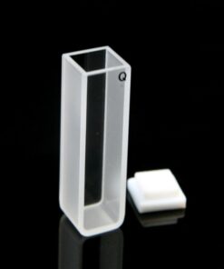 Kyveta kremenné sklo s viečkom typ Q105, objem 7 ml, 20 mm, 1 ks