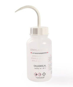 Strička, široké hrdlo, LD-PE, 500 ml, ETYL ACETÁT, 1 ks