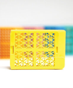 Kazeta histopatologická PREMIUM, trojuholníková mriežka, rôzne farby, 1000 ks