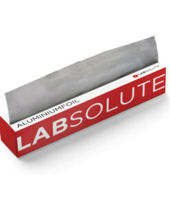 Fólia hliníková (alobal), LABSOLUTE®, rolka, šírka 300 mm, rôzne hrúbky a dĺžky