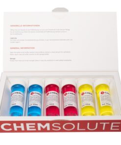 pH pufer CHEMSOLUTE KIT, obsahuje 2x 30 ml z každého pH pufru 4, 7 a 10, 1 ks