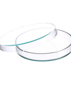 Petriho misky sklenené, nedelené rôzne priemery a výšky, 1 ks