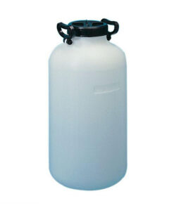 Nádoba zásobná HDPE s uzáverom a rukoväťami, široké hrdlo