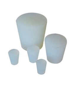 Zátka kónická, silikónová 9/, rôzne priemery, 1 ks